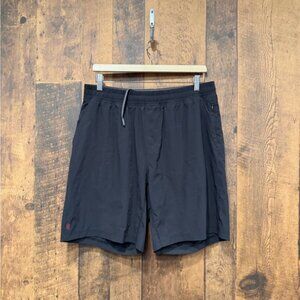 RHONE Men's Black Athletic Shorts large EUC